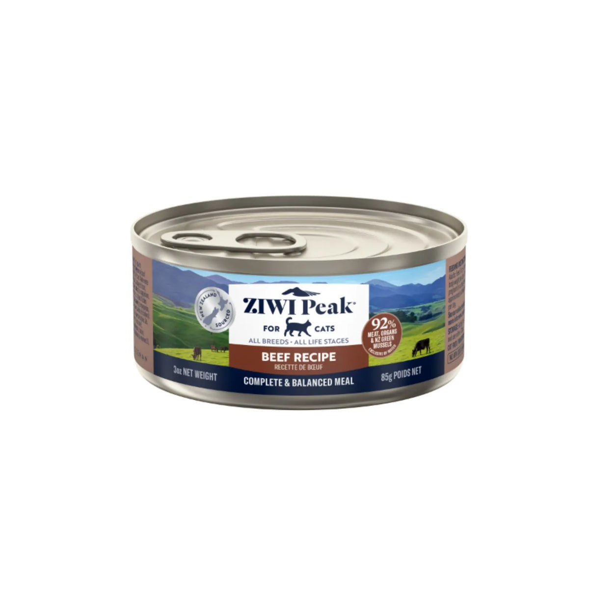 Ziwi Peak Cat Variety Pack 6 Flavours Can Food - 6 x 85g
