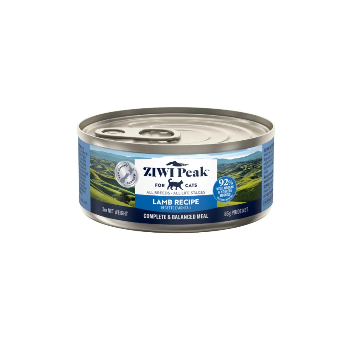 Ziwi Peak Cat Variety Pack 6 Flavours Can Food - 6 x 85g