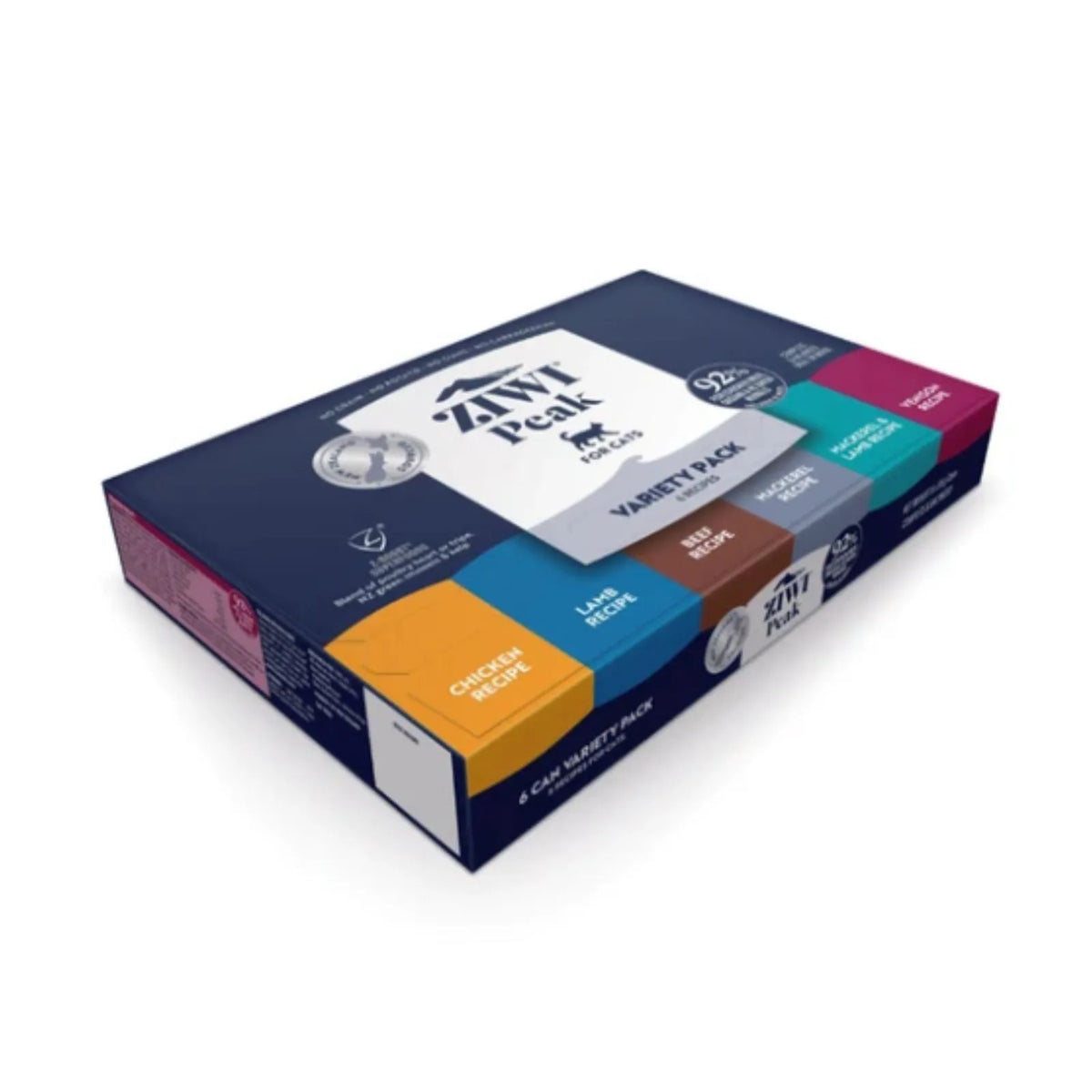 Ziwi Peak Cat Variety Pack 6 Flavours Can Food - 6 x 85g