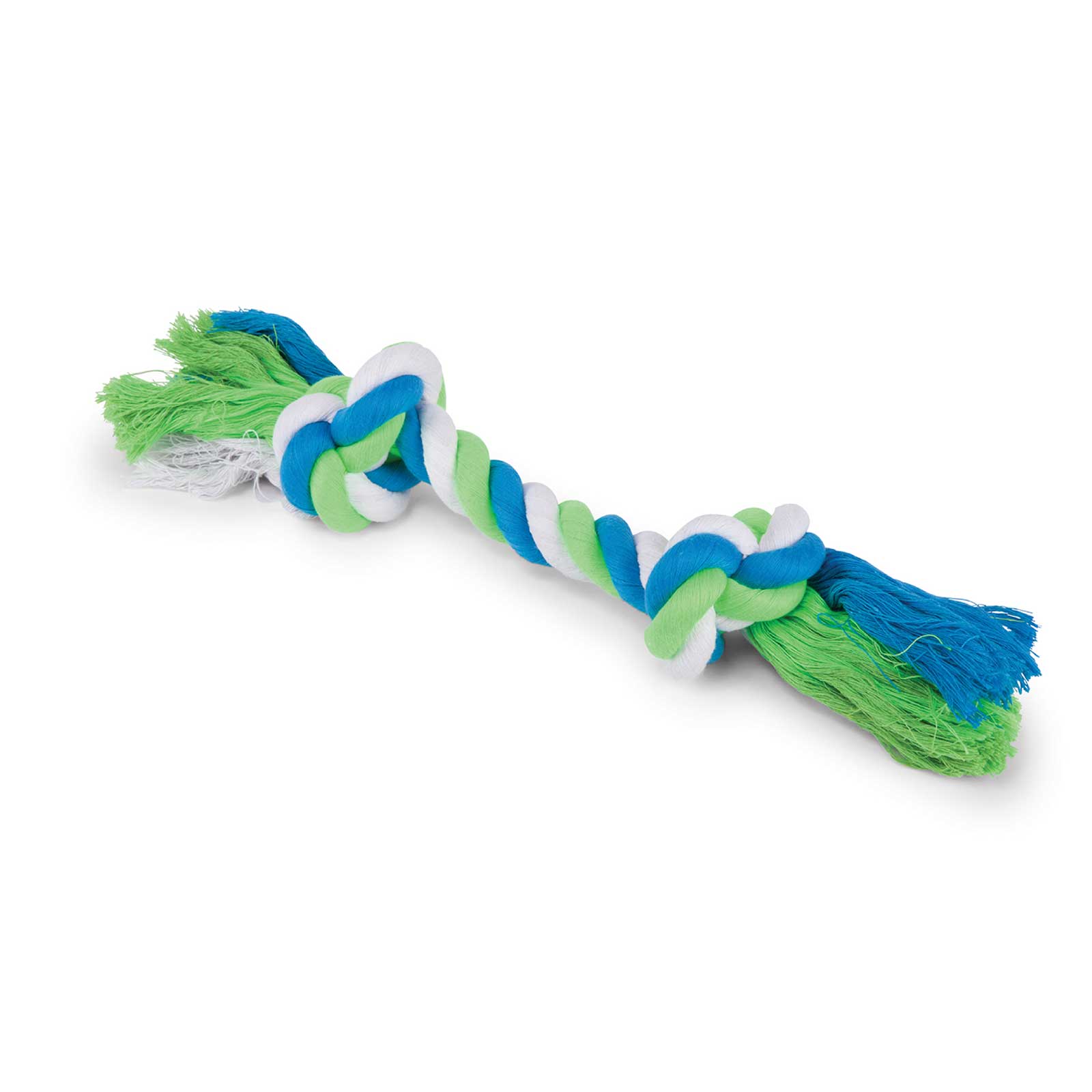 Kazoo Twisted Rope Knot Bone Dog Toy