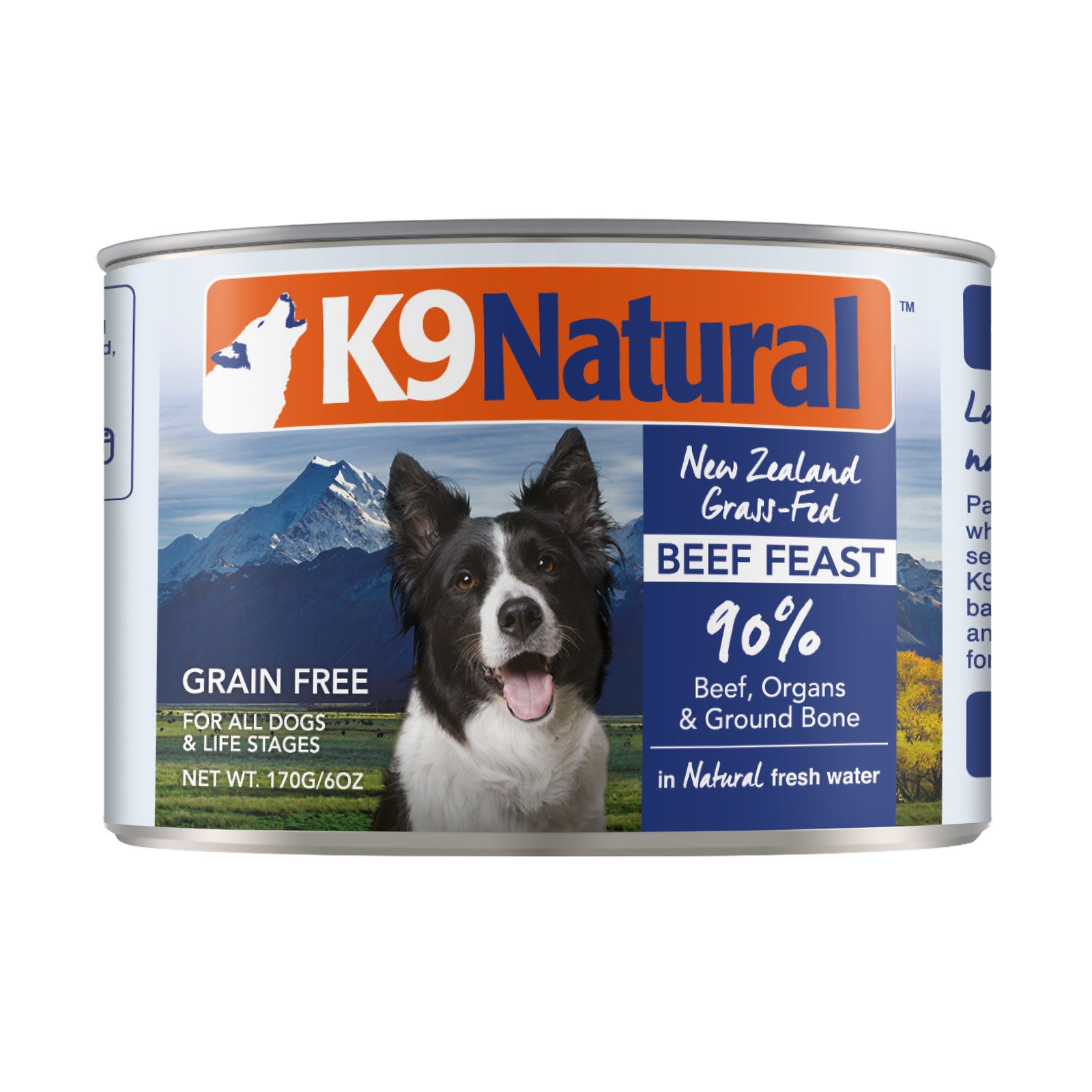 K9 Natural Dog Food Can Beef