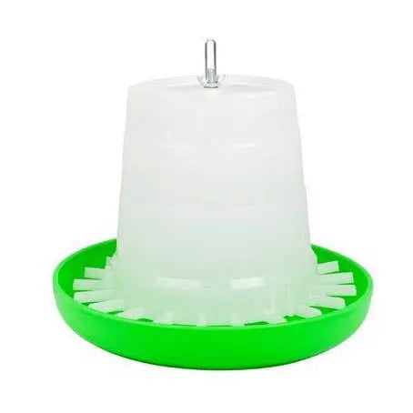 Automatic Poultry Feeder Green and White Newcraft
