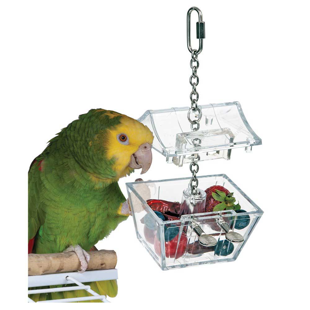 Featherland Paradise Bird Toy Foraging Parrots Treasure