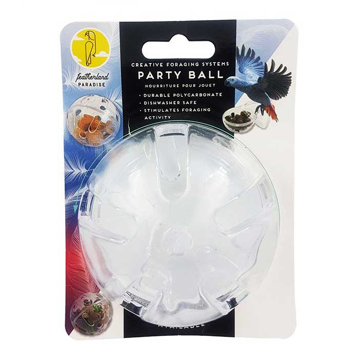 Featherland Paradise Bird Toy Foraging Party Ball