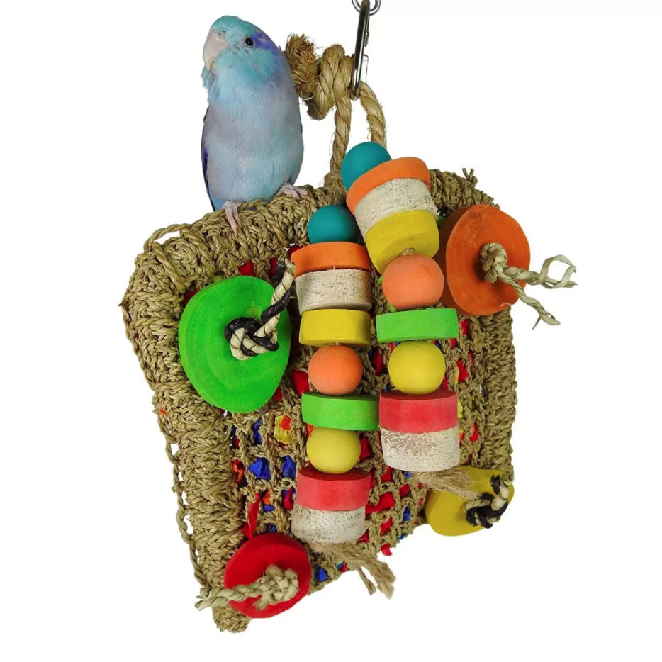 Nino's Java Bird Toy Forage Square