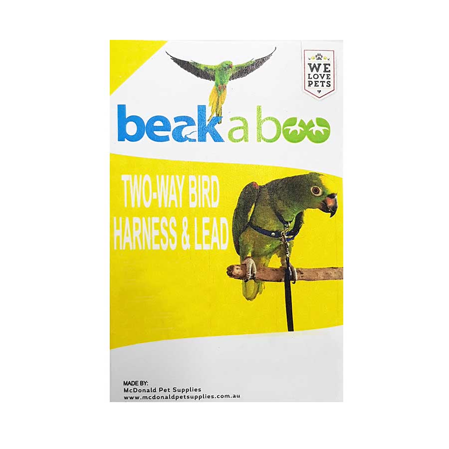 Beak a Boo Bird Harness & Lead