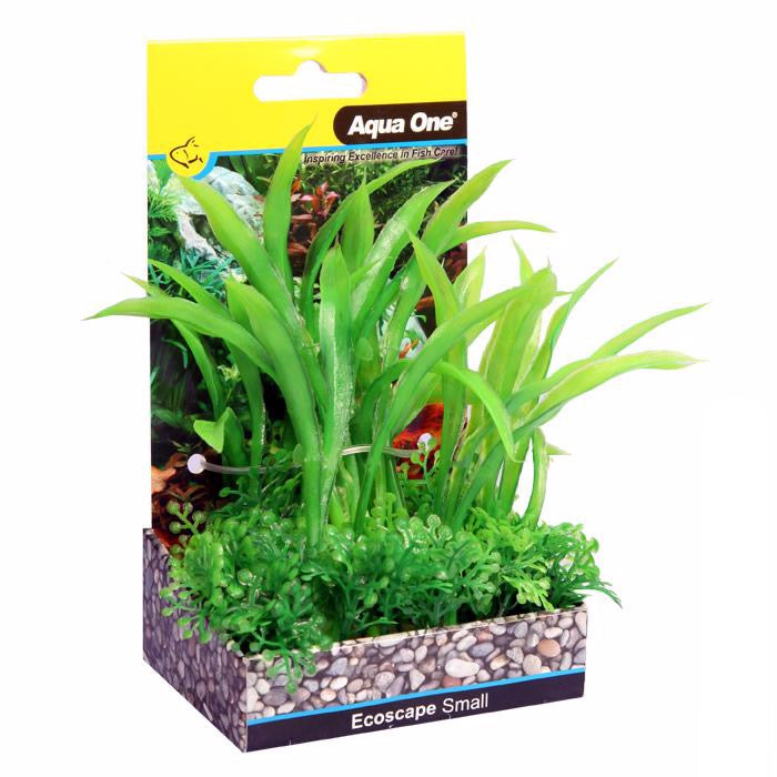 Aqua One Ecoscape Crinum Green Small Artificial Plant