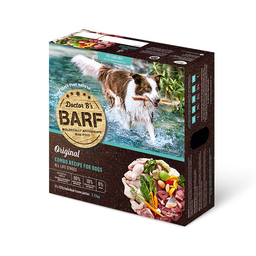 Doctor B's Barf Raw Dog Food Combo 2.72kg 12pk