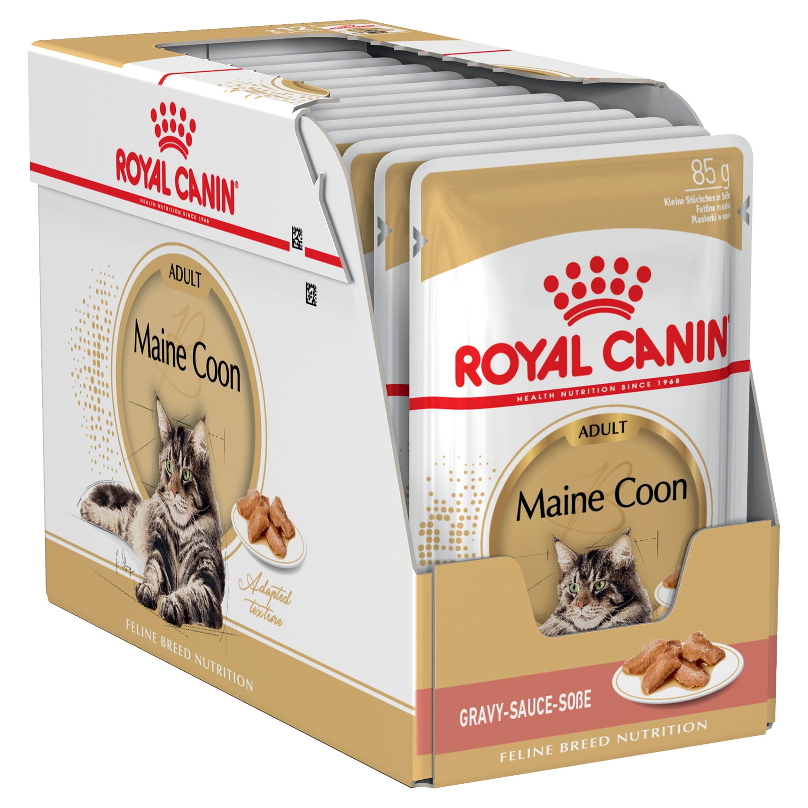 Royal Canin Cat Food Pouch Adult Maine Coon in Gravy
