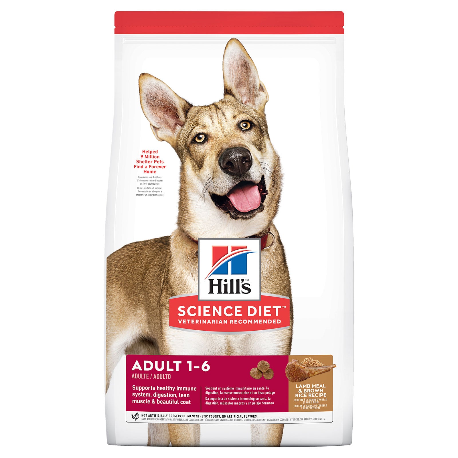 Hill's Science Diet Dog Food Adult Lamb Meal & Brown Rice
