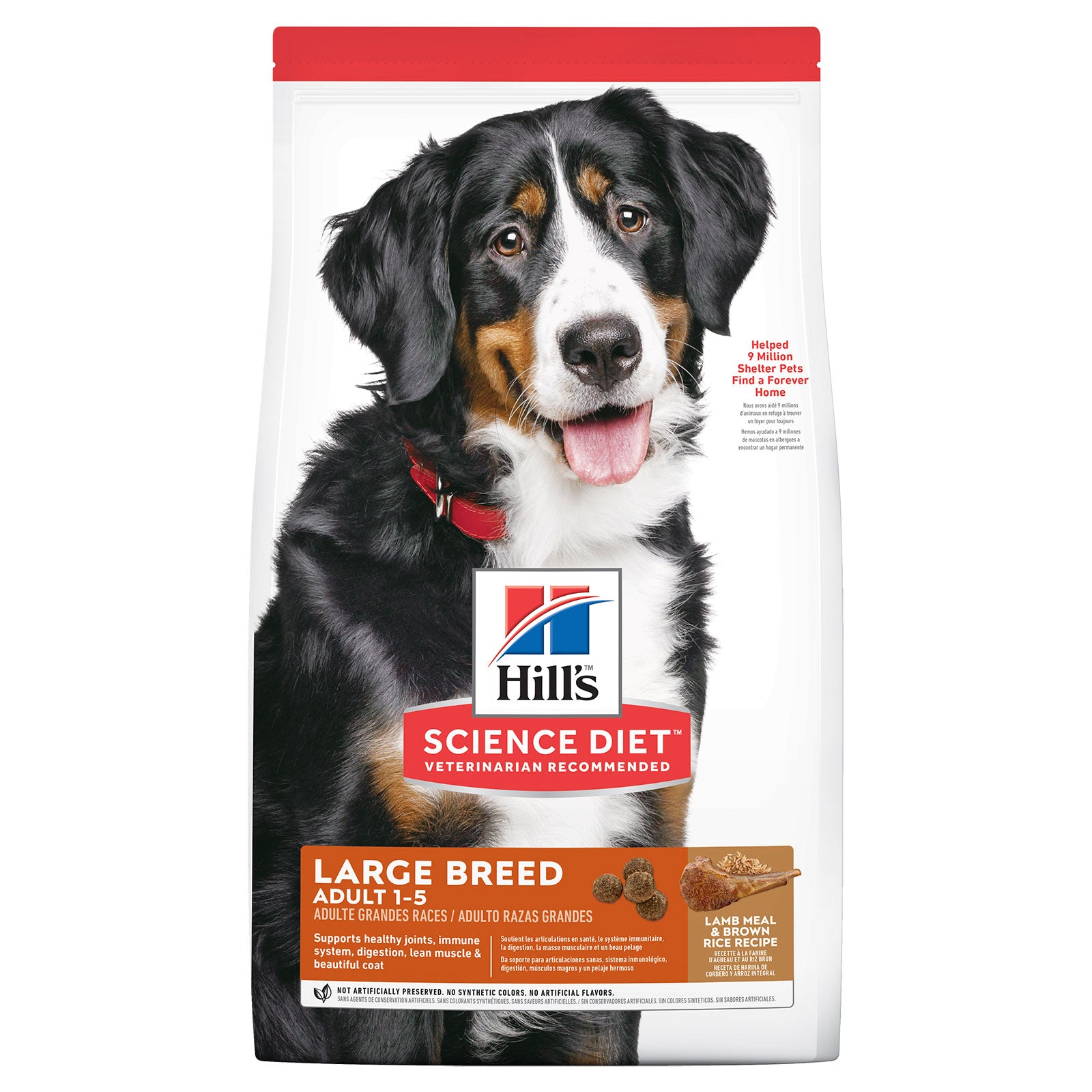 Hill's Science Diet Dog Food Adult Large Breed Lamb Meal & Brown Rice