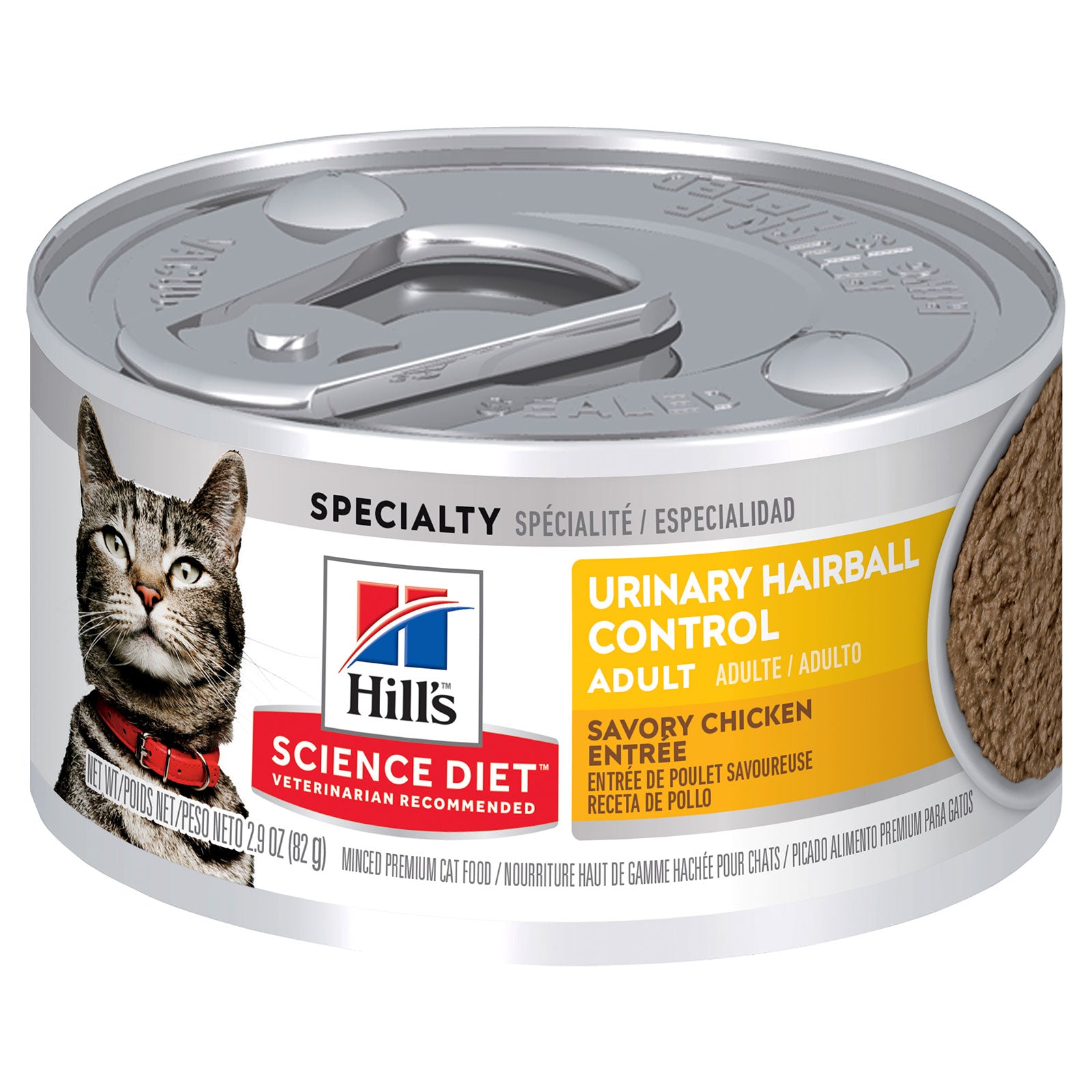 Hill's Science Diet Cat Food Can Adult Urinary Hairball Control