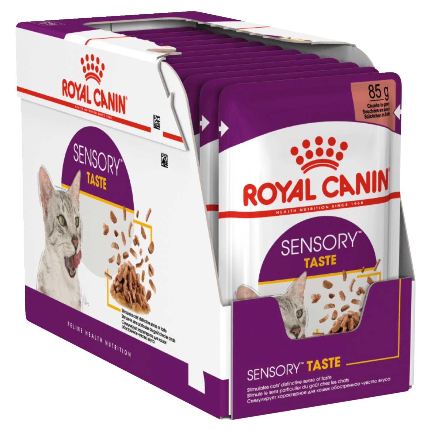 Royal Canin Cat Food Pouch Adult Sensory Taste Gravy