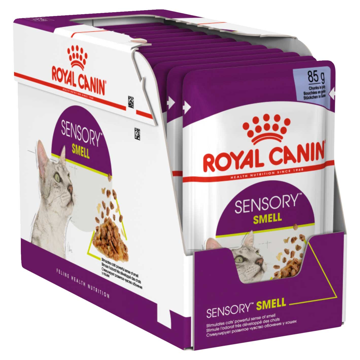 Royal Canin Cat Food Pouch Adult Sensory Smell Jelly