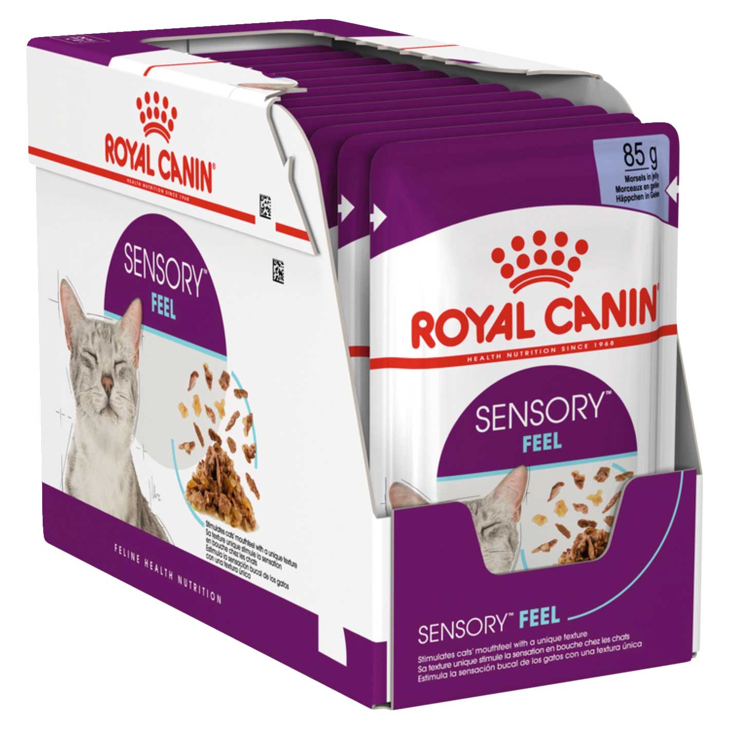 Royal Canin Cat Food Pouch Adult Sensory Feel Jelly