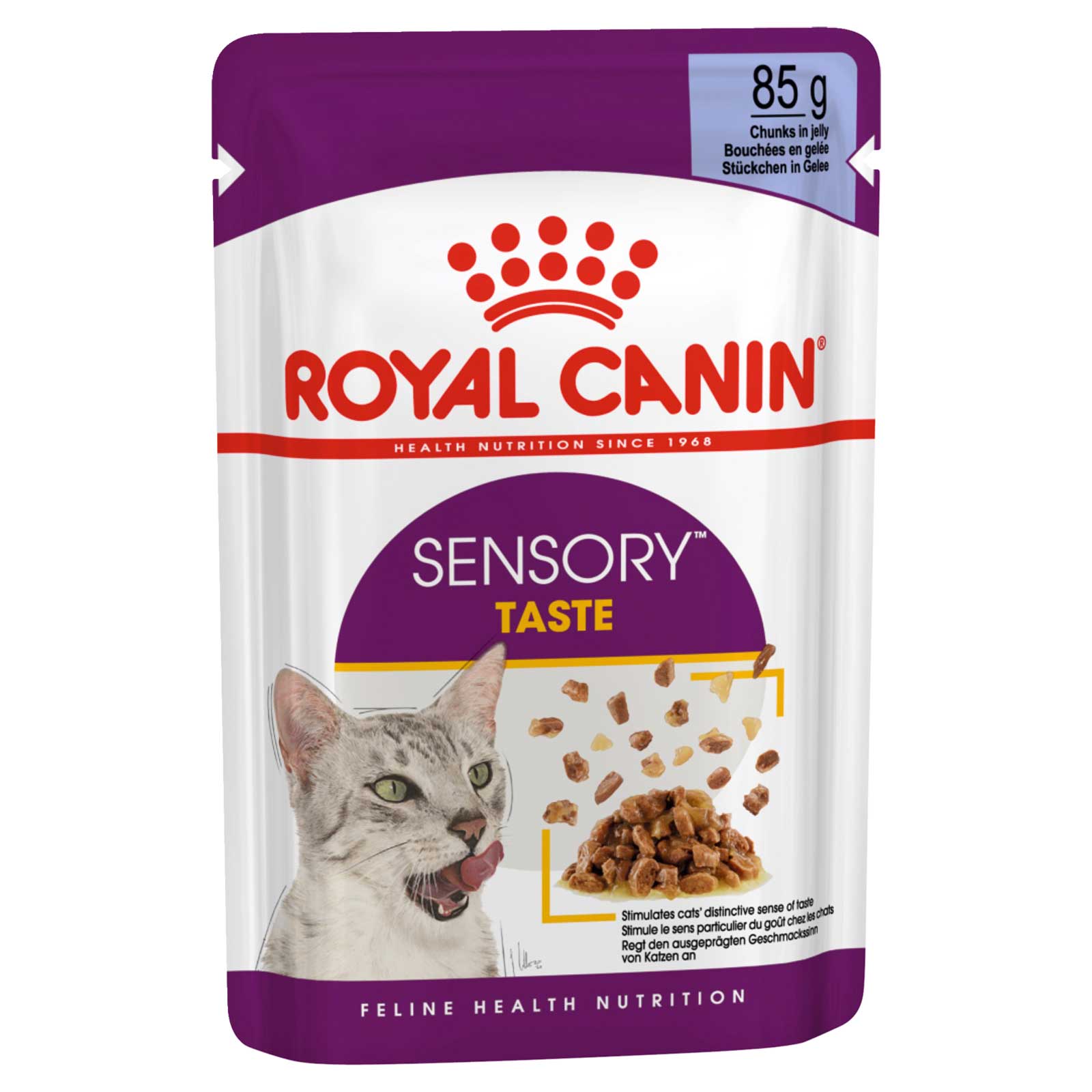 Royal Canin Cat Food Pouch Adult Sensory Taste Jelly
