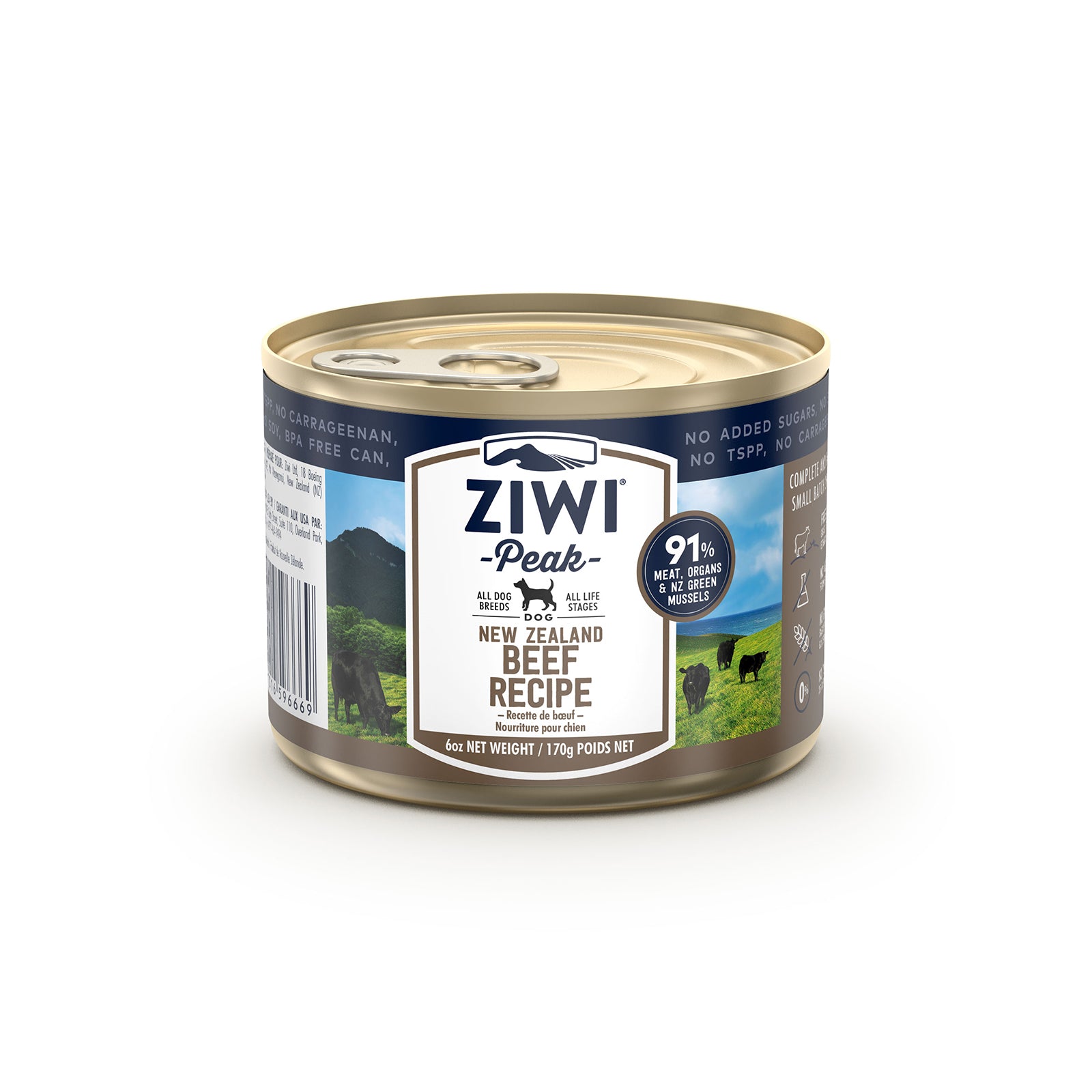 Ziwi Peak Dog Food Can Beef