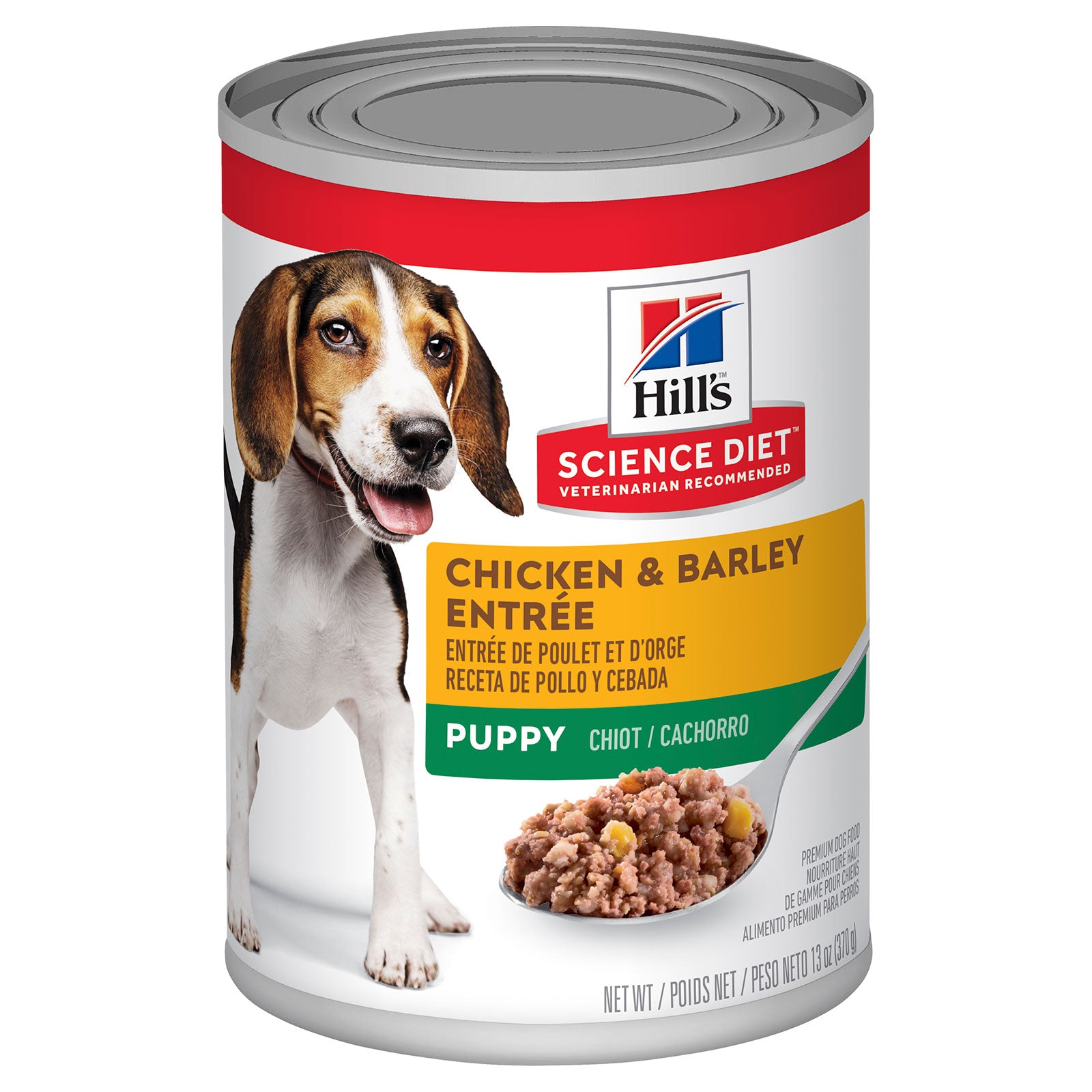 Hill's Science Diet Dog Food Can Puppy Chicken & Barley Entrée