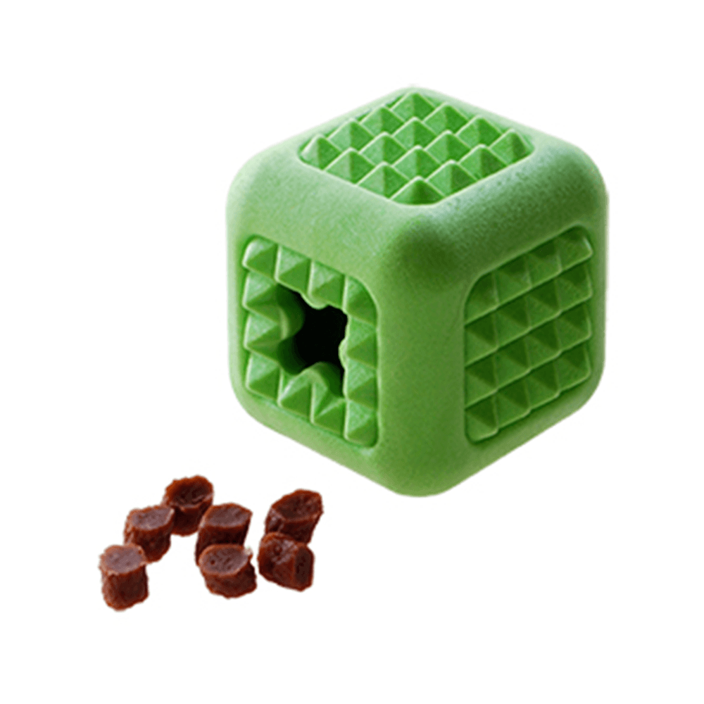 Ruff Play Dental Dog Toy Treat Cube Foam