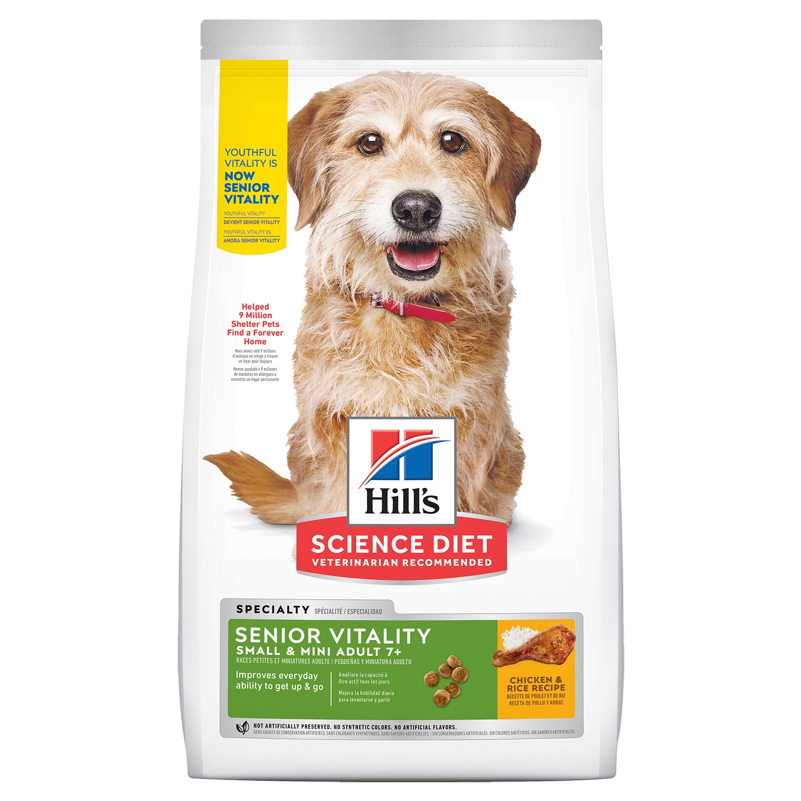 Hill's Science Diet Dog Food Adult 7+ Senior Vitality Small & Mini Senior