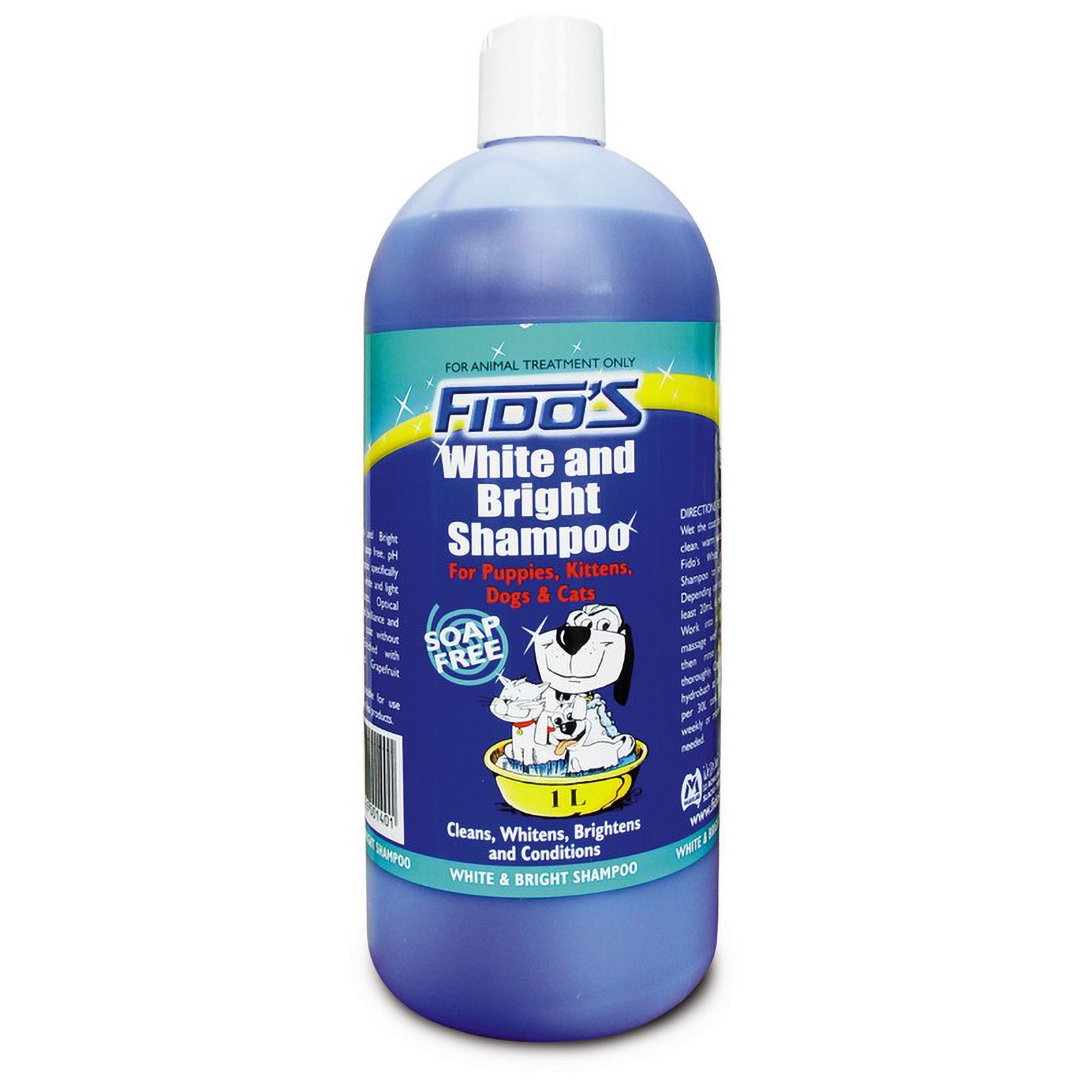 Fido's White & Bright Shampoo for Dogs & Cats