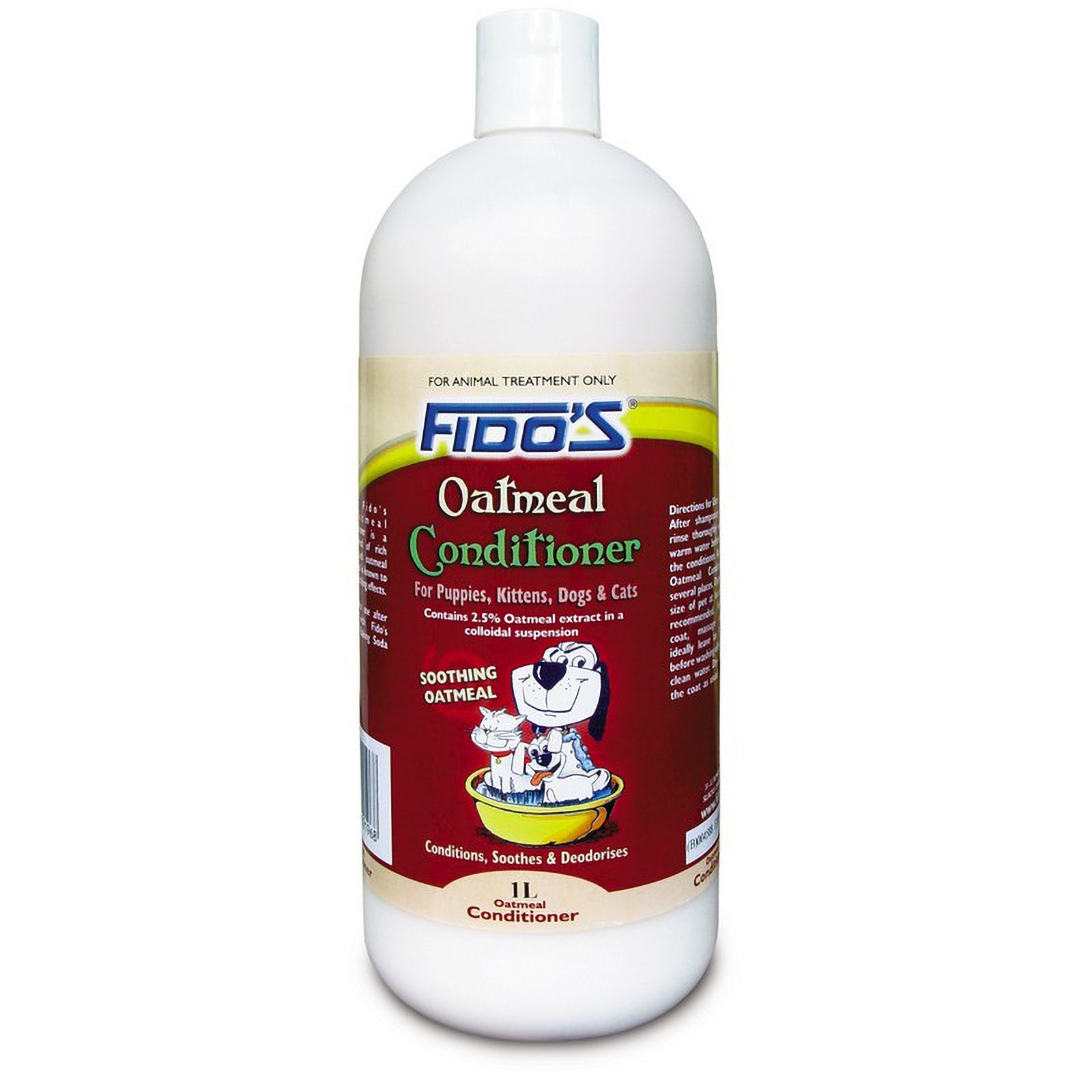 Fido's Oatmeal Conditioner for Dogs & Cats