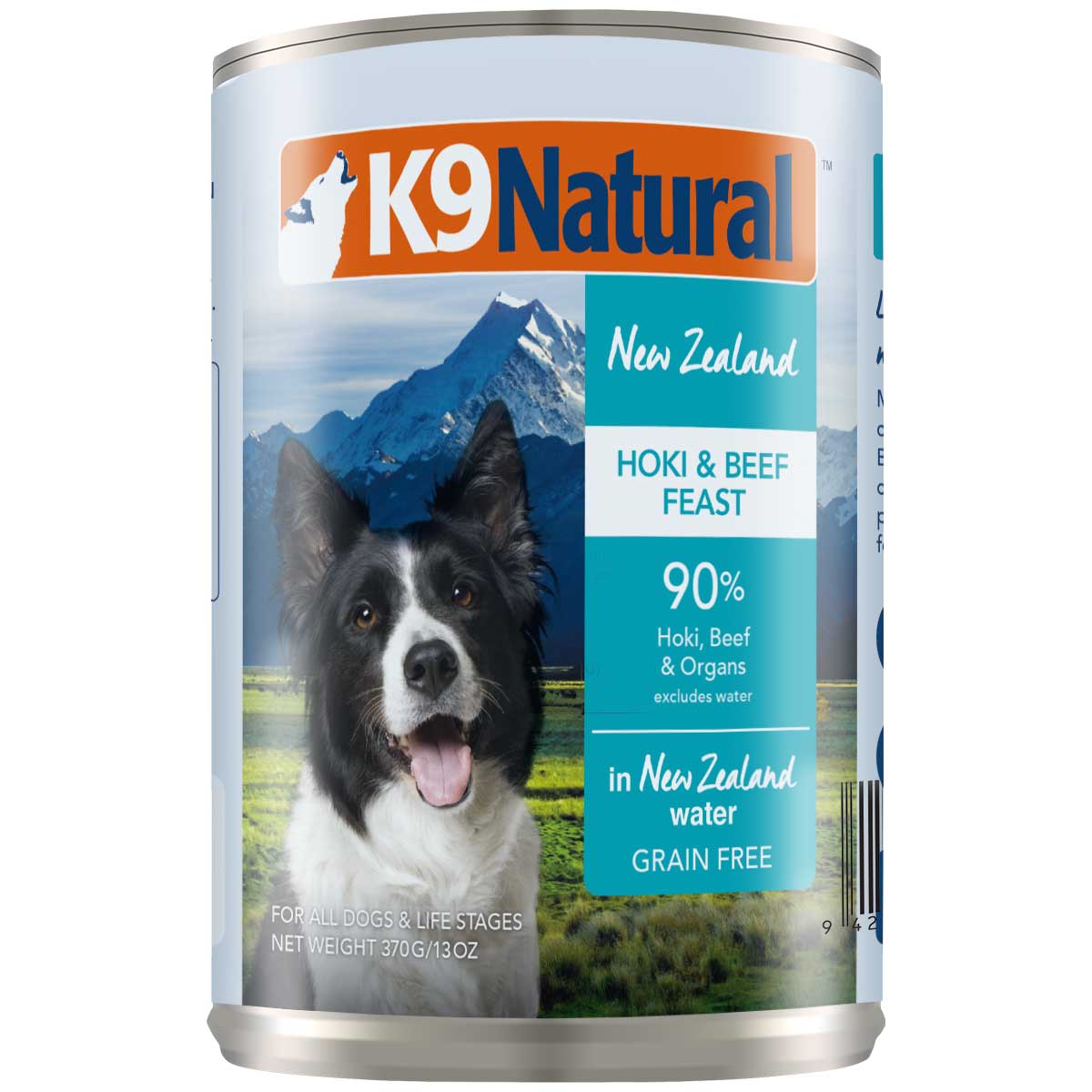 K9 Natural Dog Food Can Hoki & Beef