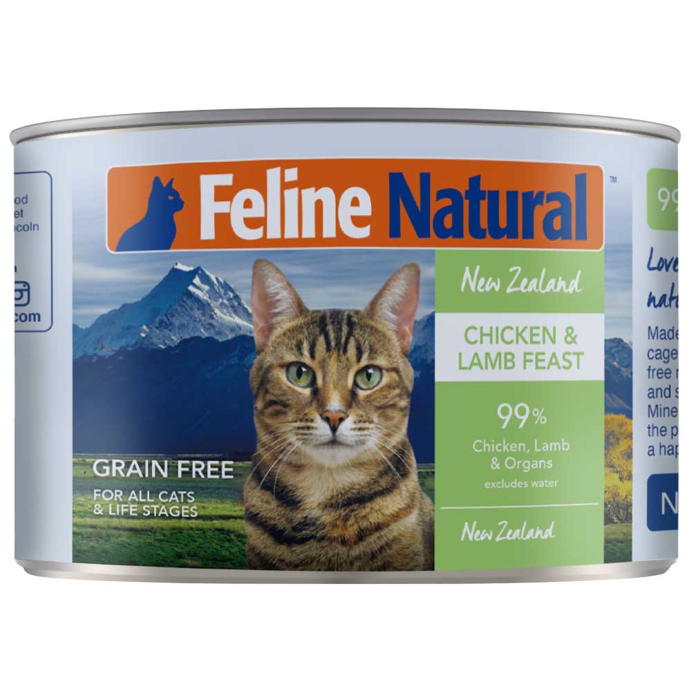 Feline Natural Cat Food Can Chicken & Lamb