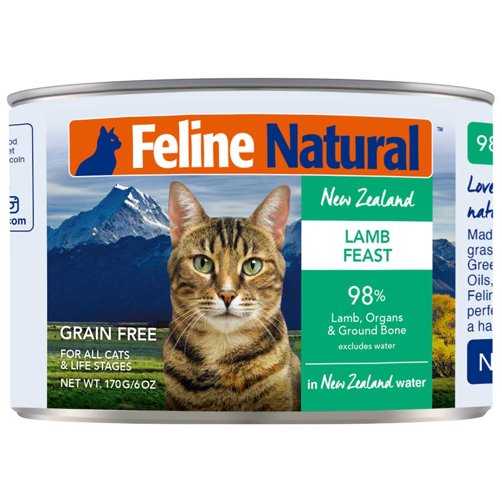 Feline Natural Cat Food Can Lamb