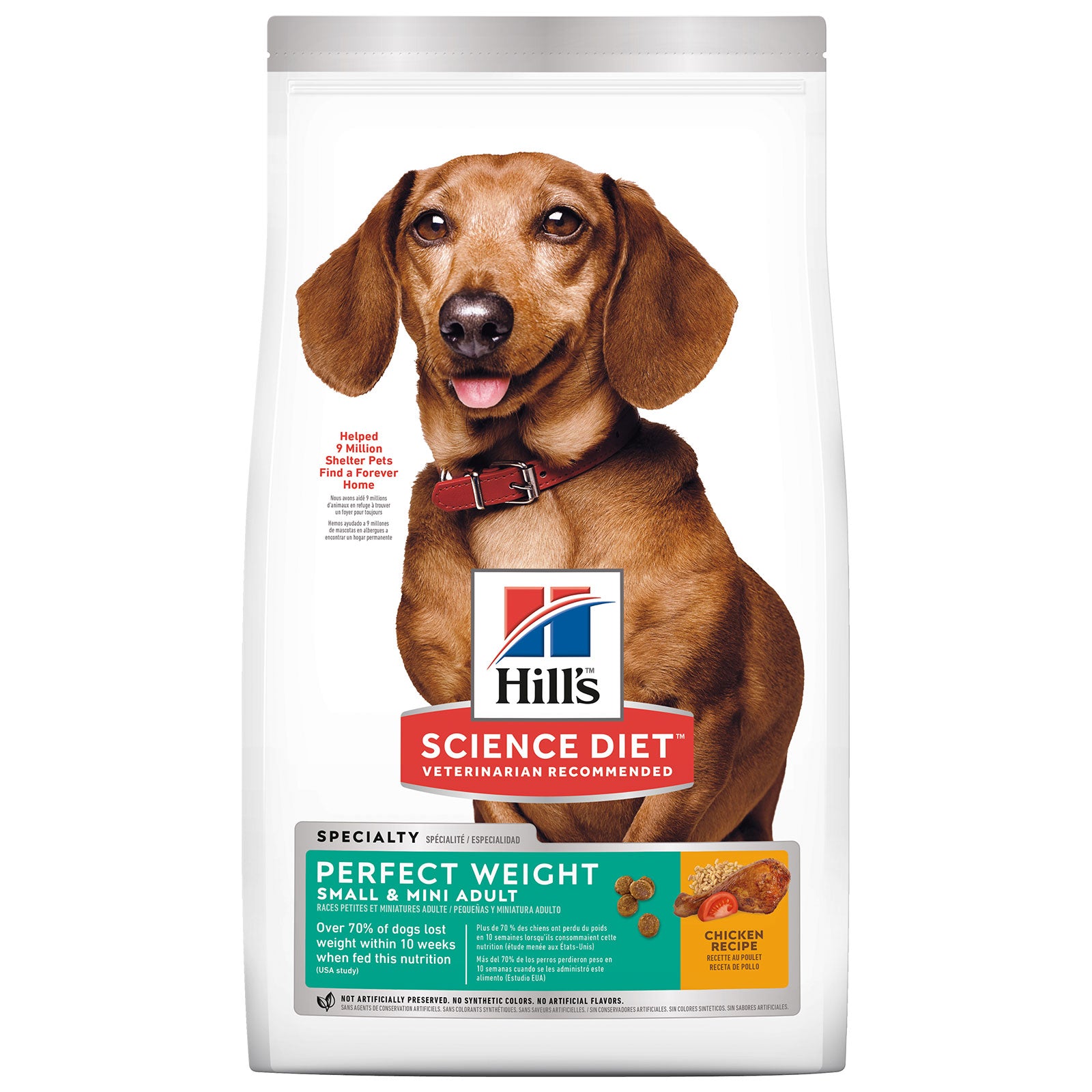 Hill's Science Diet Dog Food Adult Perfect Weight Small & Mini Breed