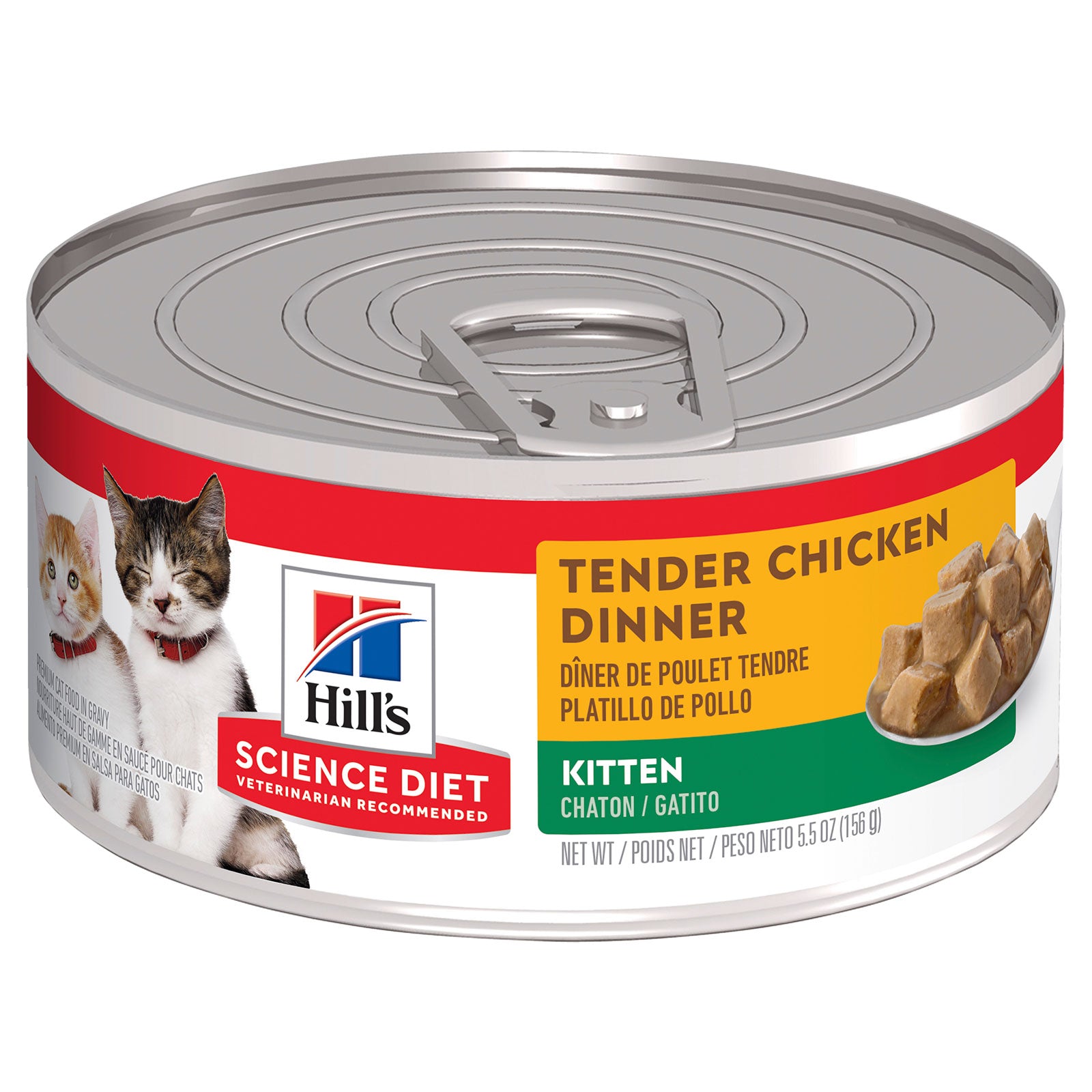 Hill's Science Diet Cat Food Can Kitten Tender Chicken Dinner