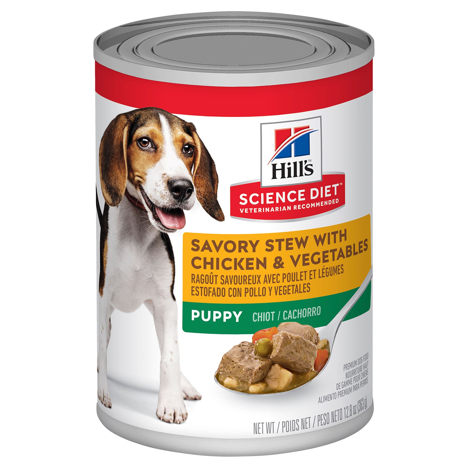 Hill's Science Diet Dog Food Can Puppy Savoury Stew Chicken & Vegetables