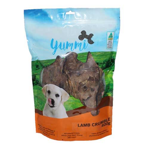 Yummi Lamb Crumble Dog Treat