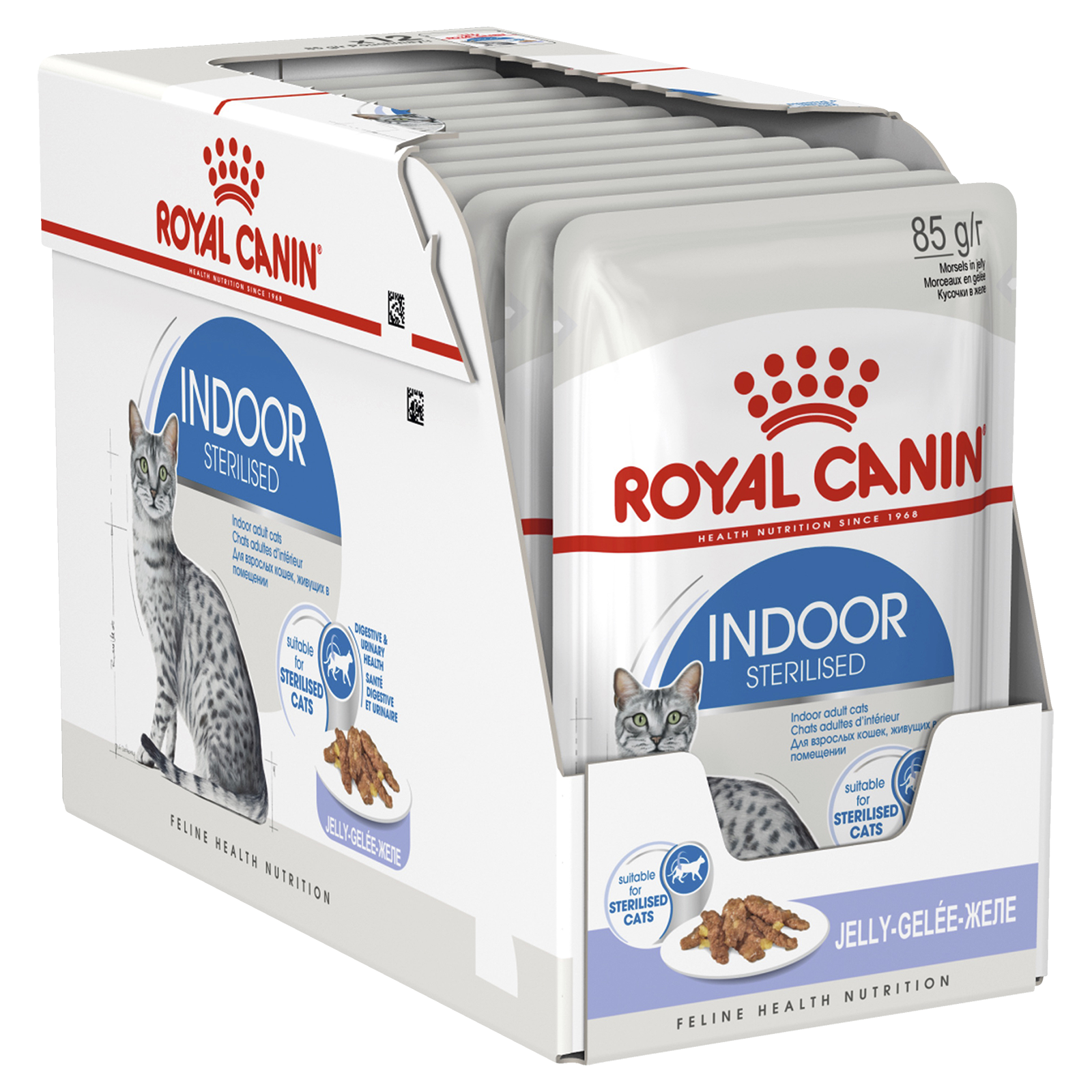 Royal Canin Cat Food Pouch Adult Indoor Jelly