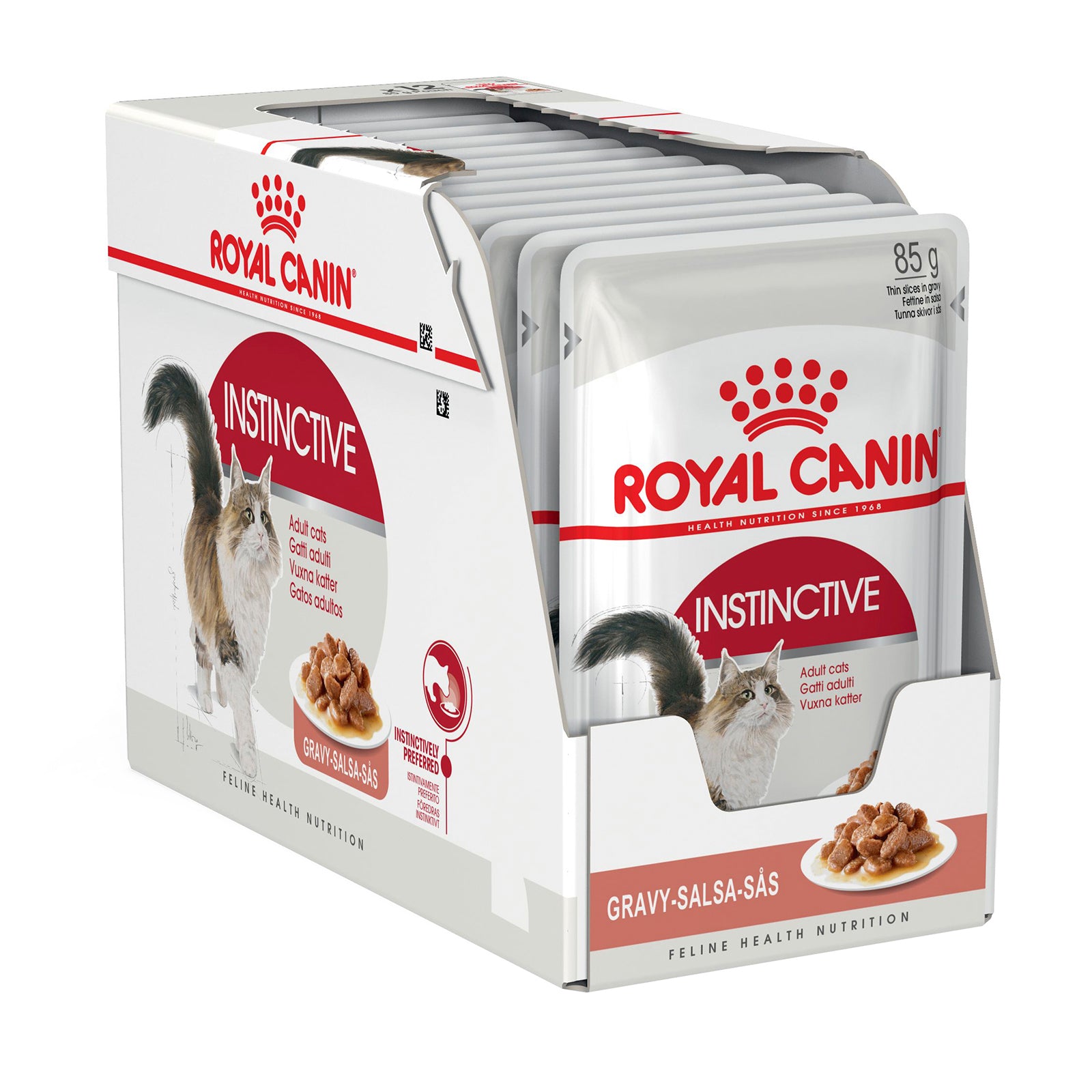 Royal Canin Cat Food Pouch Adult Instinctive in Gravy