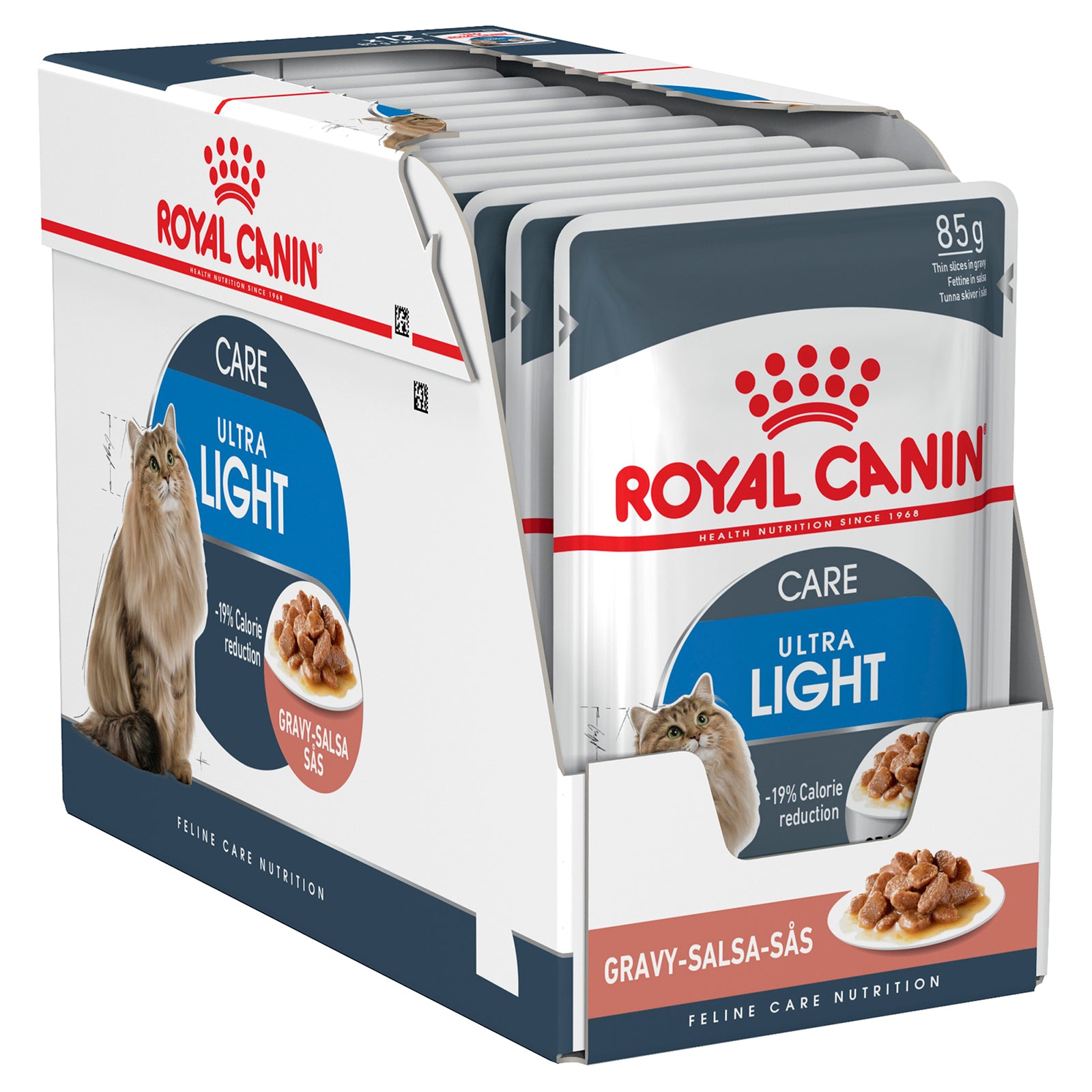 Royal Canin Cat Food Pouch Adult Light Weight in Gravy