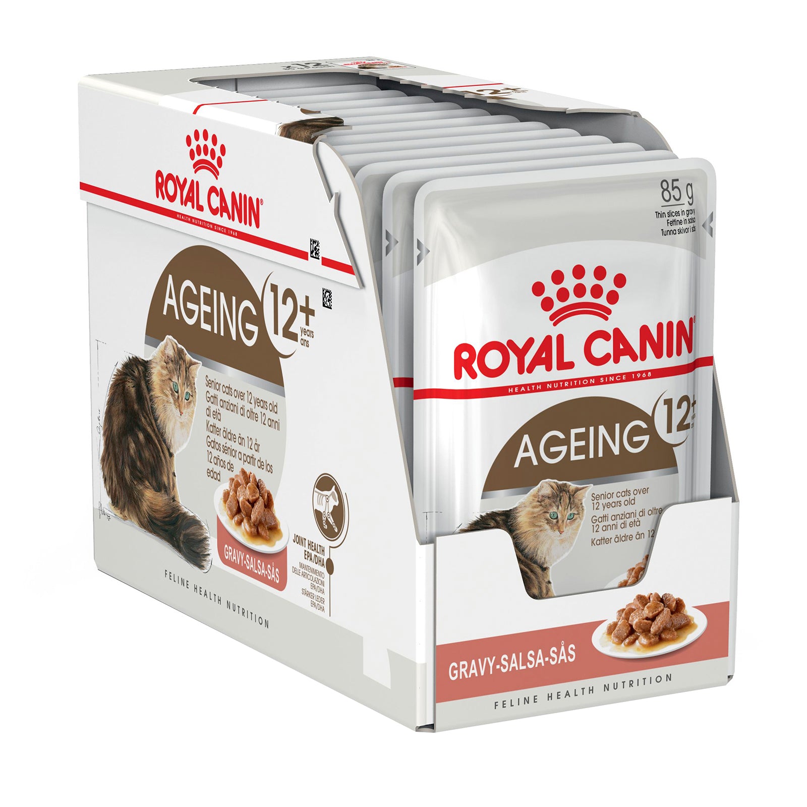 Royal Canin Cat Food Pouch Ageing 12+ Gravy