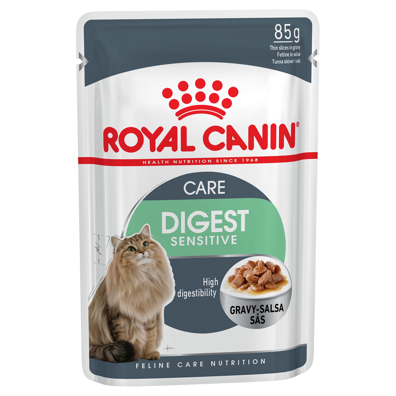 Royal Canin Cat Food Pouch Adult Digest Sensitive