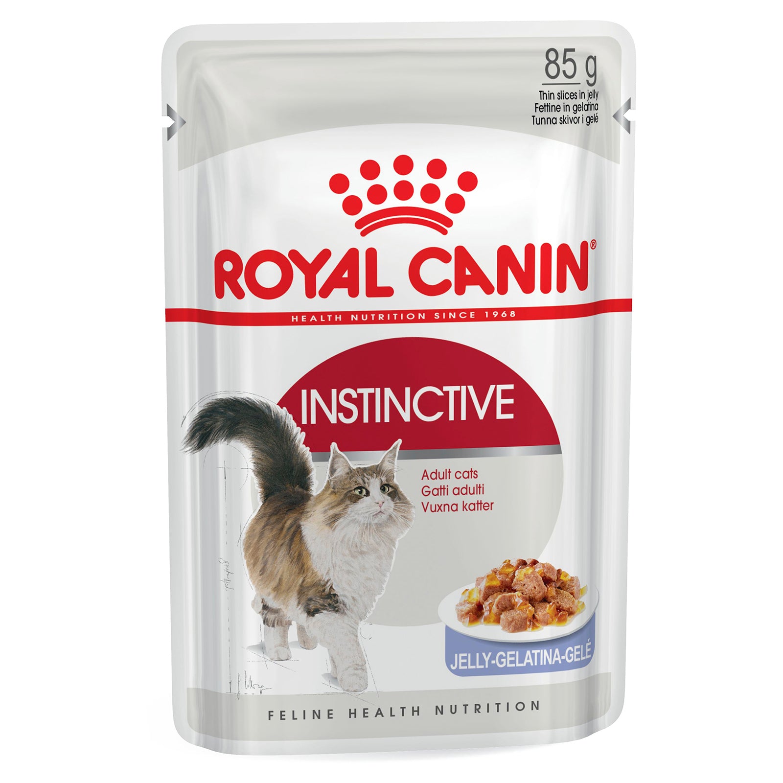 Royal Canin Cat Food Pouch Adult Instinctive in Jelly
