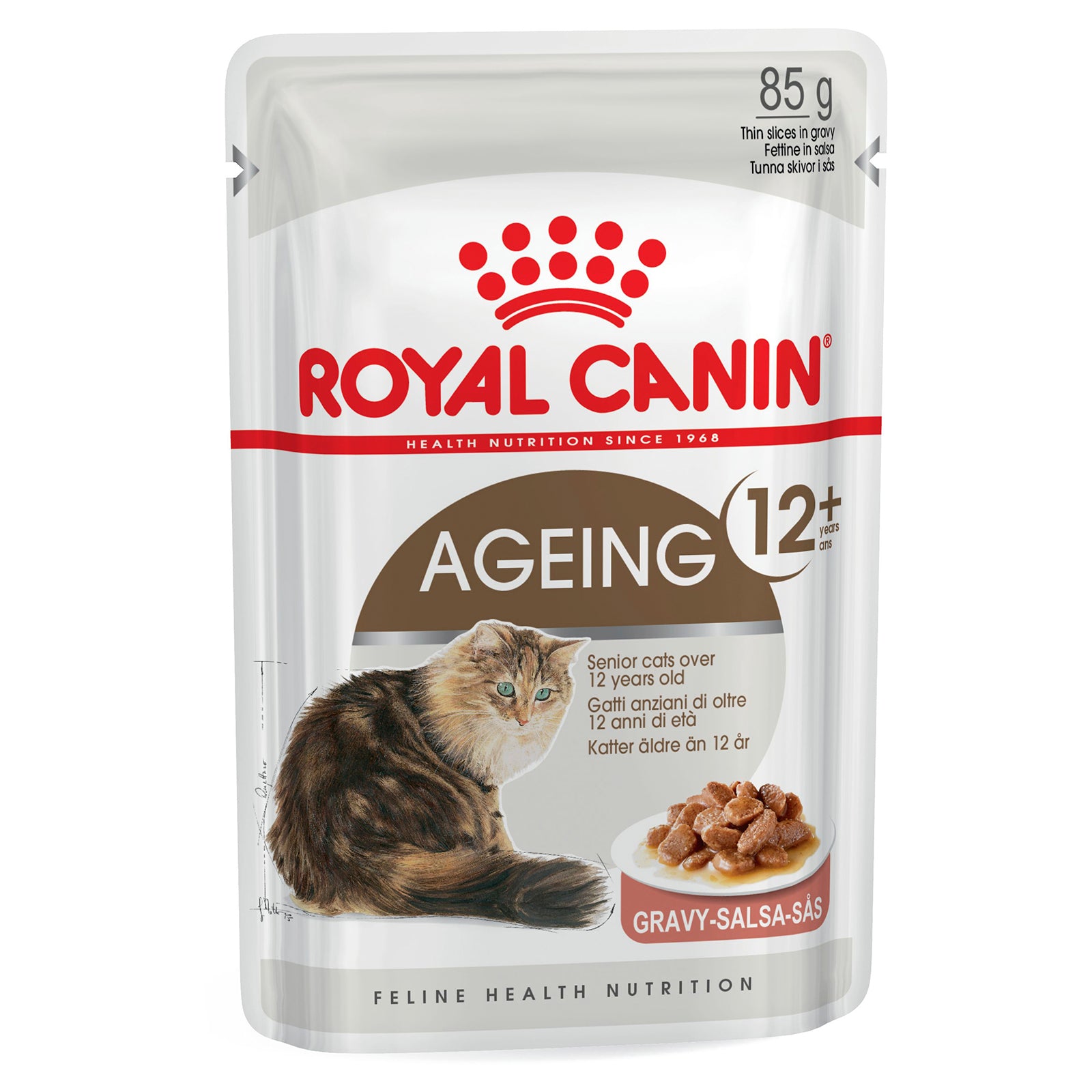 Royal Canin Cat Food Pouch Ageing 12+ Gravy