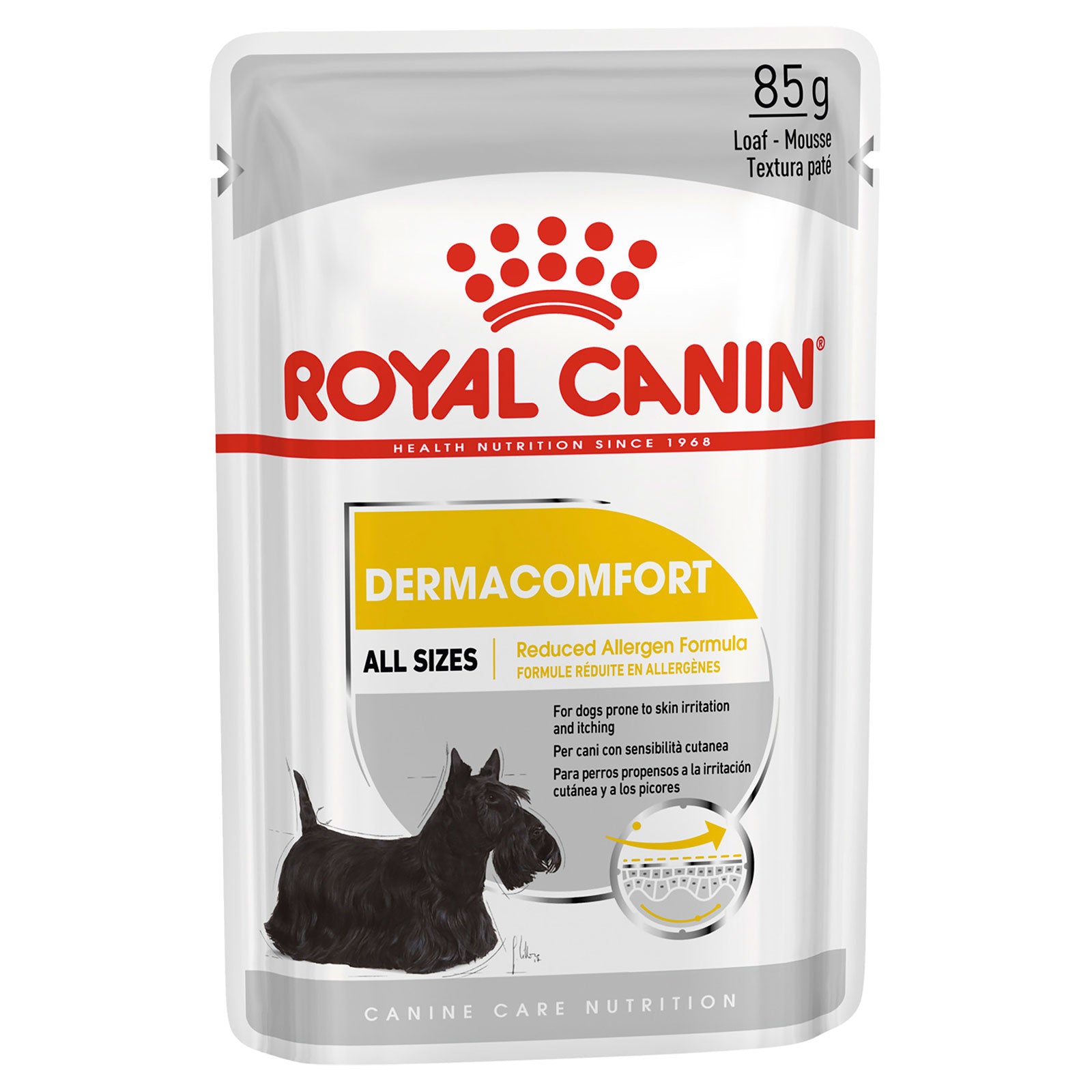 Royal Canin Dog Food Pouch Dermacomfort