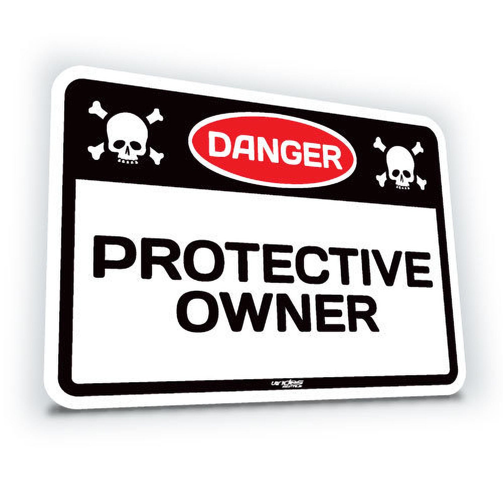 Sticker Danger Protective Owner