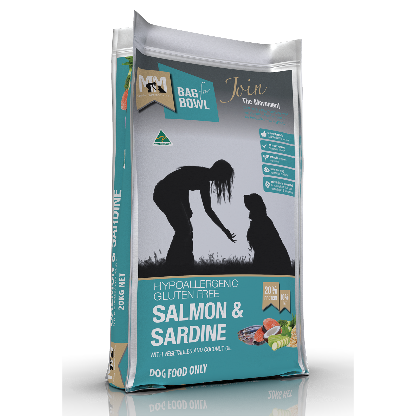 Meals For Mutts Dog Food Adult Salmon & Sardine