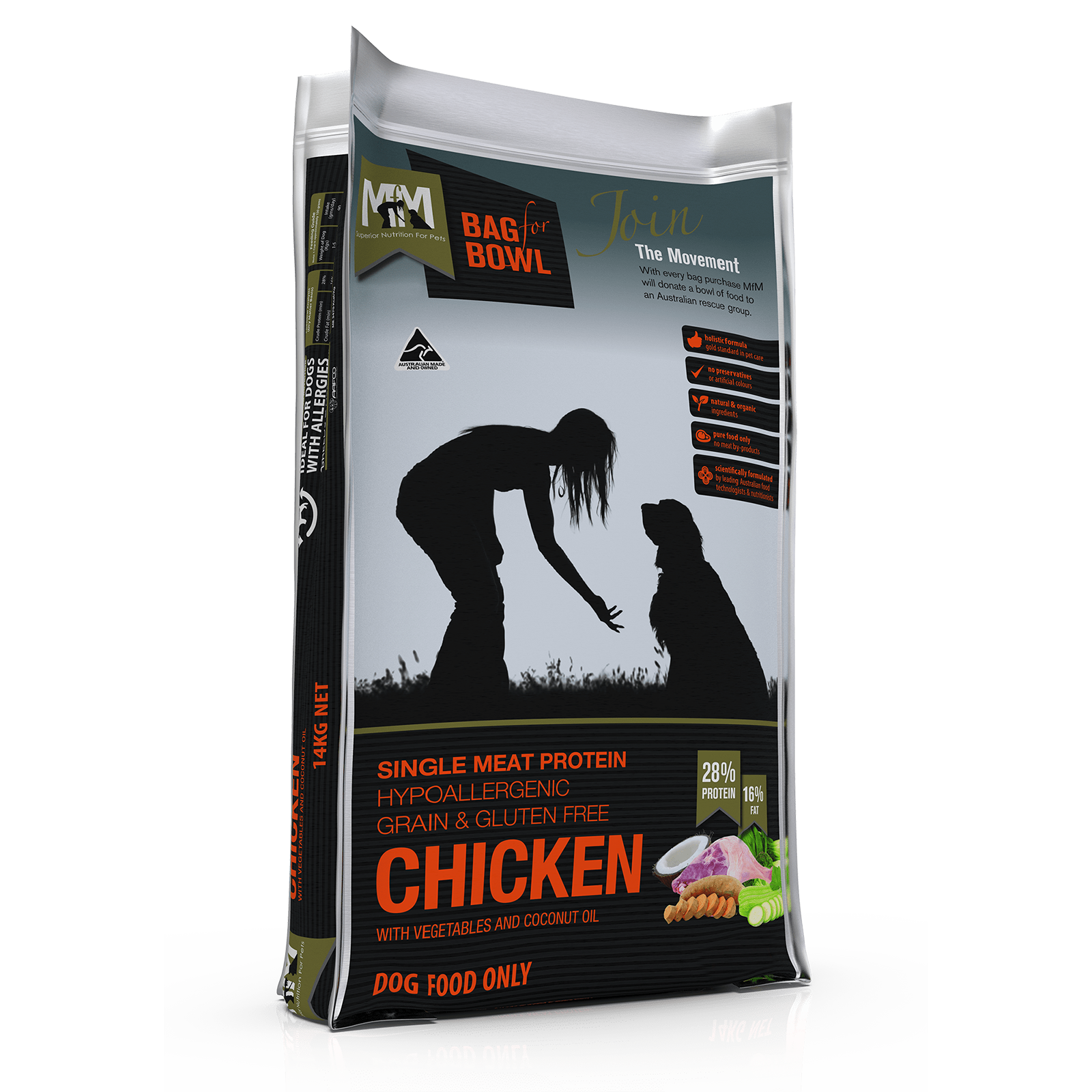 Meals For Mutts Dog Food Adult Single Protein Chicken