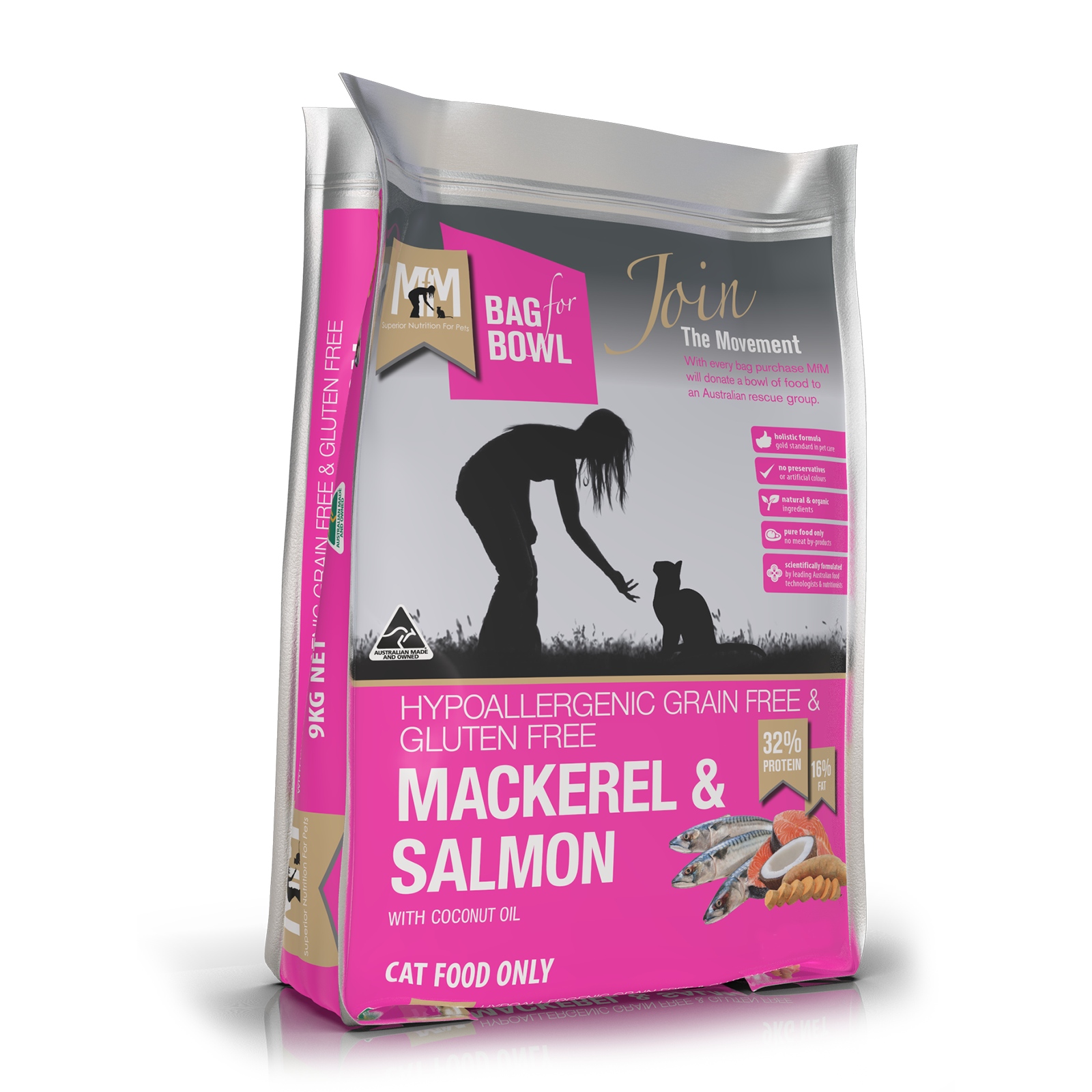 Meals For Meows Grain Free Cat Food Adult Mackerel & Salmon