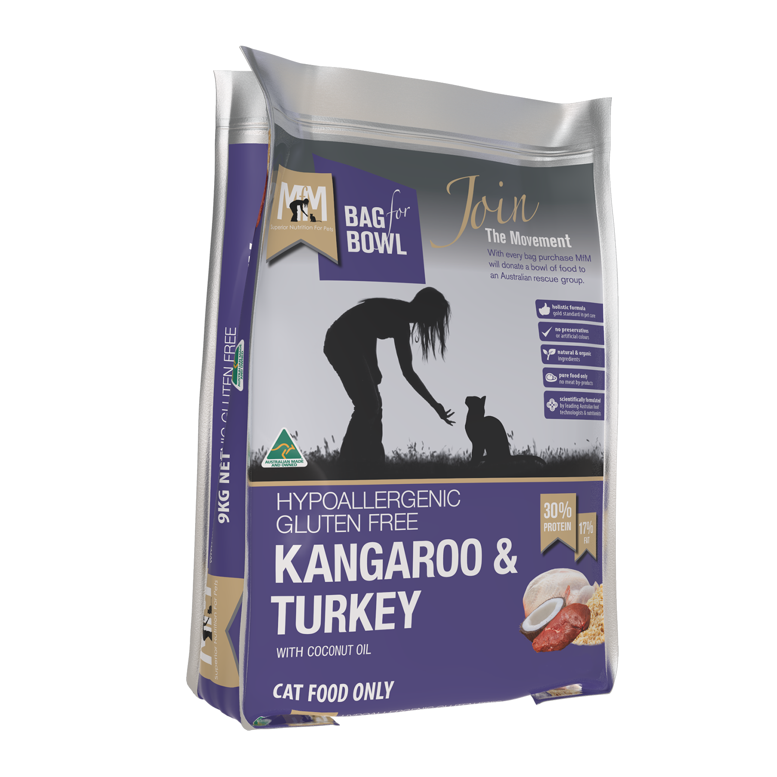 Meals For Meows Cat Food Adult Kangaroo & Turkey