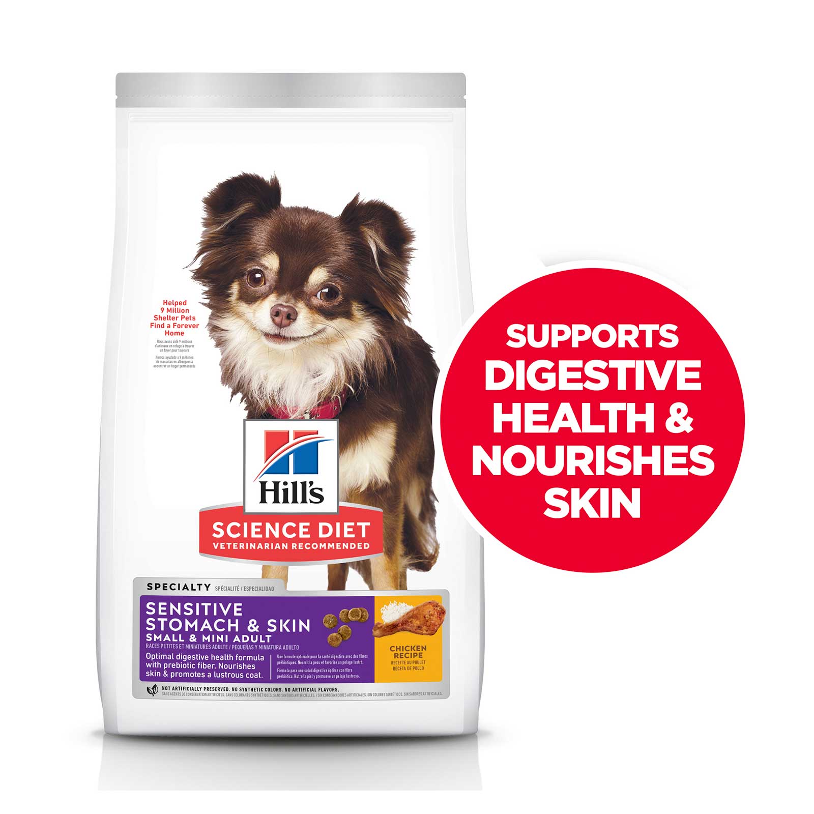 Hill's Science Diet Dog Food Adult Sensitive Stomach & Skin Small and Mini Breed