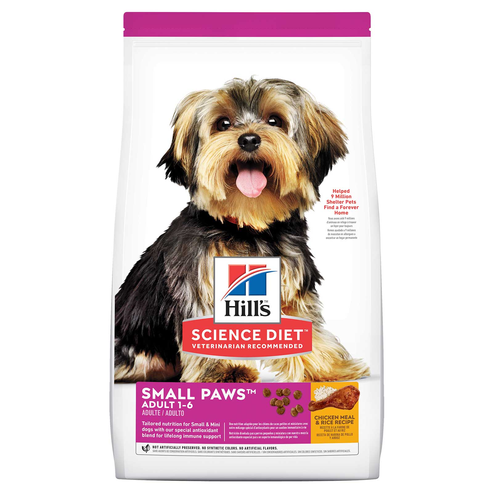 Hill's Science Diet Dog Food Adult Small Paws Chicken