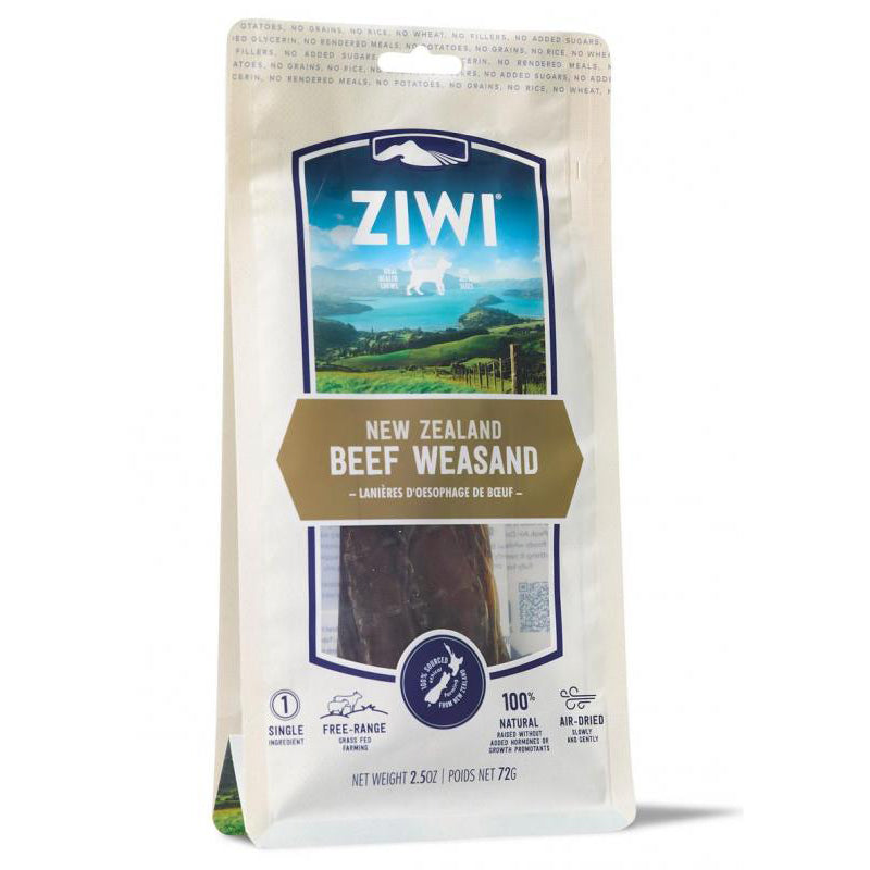 Ziwi Beef Weasand Chews Dog Treat