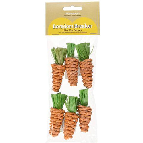 Mini Sisal Carrots Toy